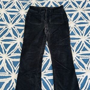 J.Crew Billie Demi Boot Crop Velvet Pants